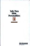 Talk Thru Bible Personalities