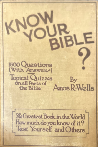 Know Your Bible?